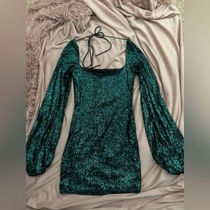 Lucy in the sky green dress!